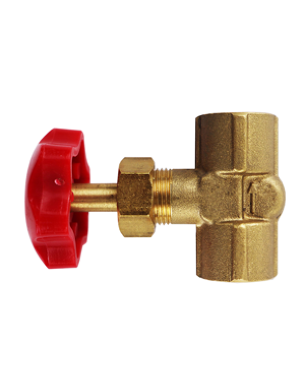 Brannan 39/004/2 | Brass Needle Valve for Pressure Gauges | 1/2" BSP male x female - generaltechuae