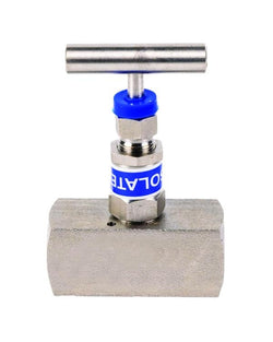 Brannan ANV040 | Stainless Steel Needle Valve | Soft Seat, Straight or 90°, 400 bar - generaltechuae
