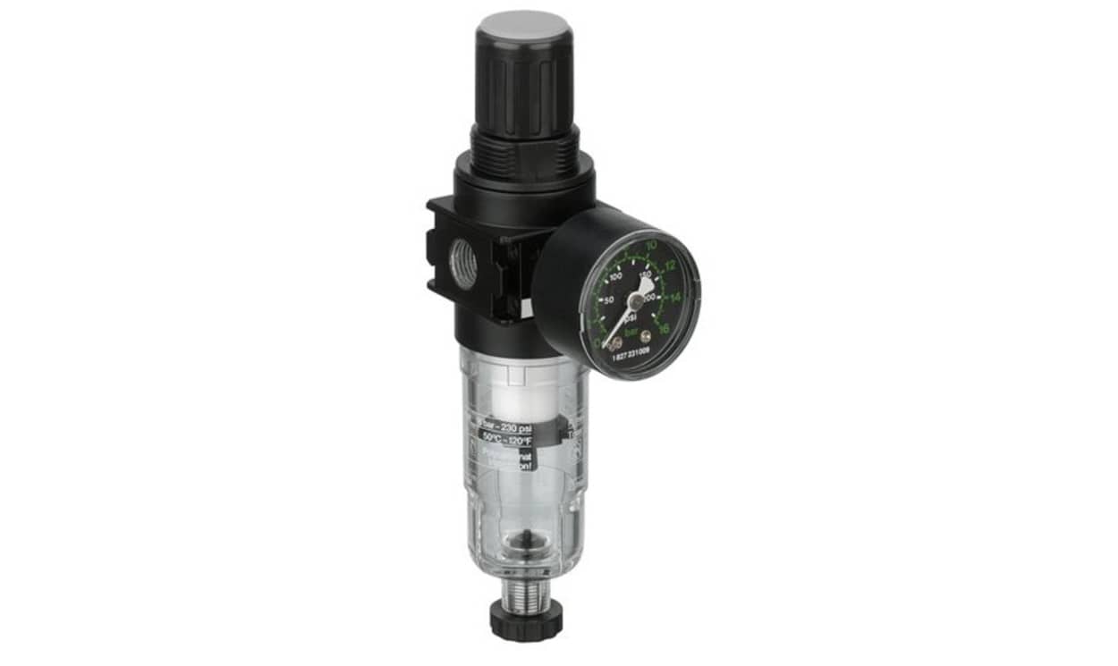 AVENTICS 0821300756 NL1-FRE Filter Regulator, 5μm, G 1/4, Semi Automatic, 16 bar - generaltechuae