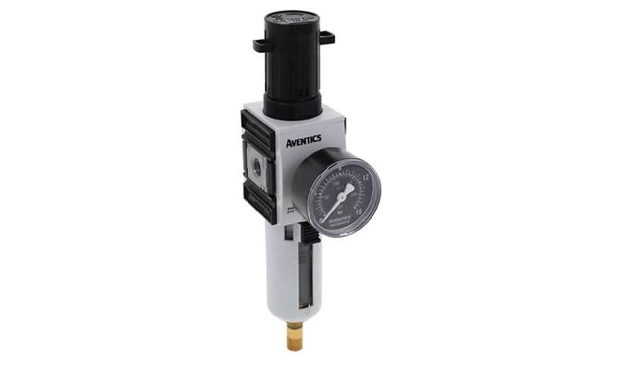 AVENTICS R412006197 AS2-FRE Filter Regulator, 5μm, G 1/4, Automatic, 16 bar - generaltechuae