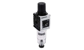 AVENTICS R412014730 AS1-FRE Filter Regulator, 5μm, G 1/4, Semi Automatic, 12 bar