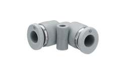 AVENTICS R412005033 QR1-S-RVK Series Elbow Fitting, Push In 16 mm to Push In 16 mm, Push-in Connection Style - generaltechuae