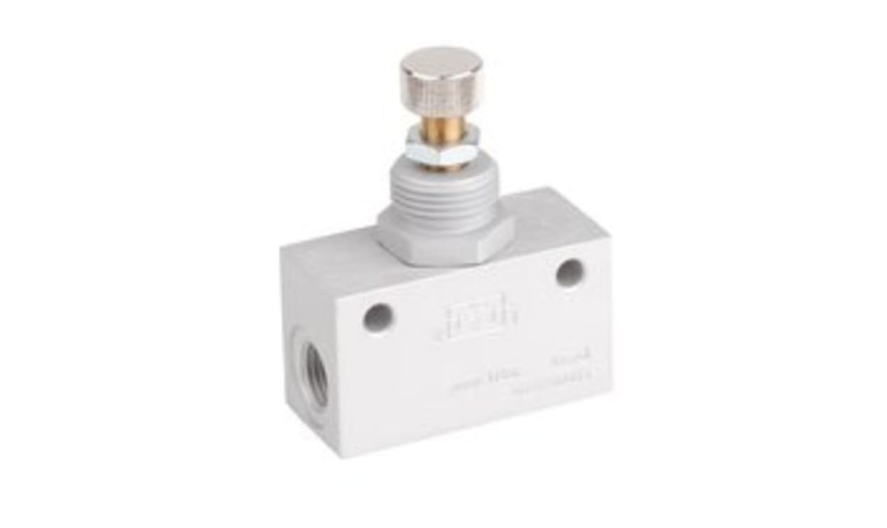 AVENTICS 0821200015 CC01 Series Threaded Non Return Valve, G 3/4 Female Inlet Port x G 3/4 Female Outlet Port