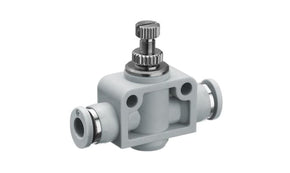 AVENTICS R412005458 QR1-DBS Series Tube Non Return Valve, 12mm Tube Inlet Port x 12mm Tube Outlet Port