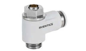 AVENTICS R412010587 CC04 Series Tube Non Return Valve, 8mm Tube Inlet Port x G 1/8 Male Outlet Port