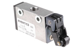 AVENTICS 0820402002 Roller 3/2 Pneumatic Manual Control Valve ST Series, G 1/8, 1/8in, III B