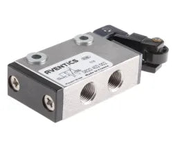 AVENTICS 0820402002 Roller 3/2 Pneumatic Manual Control Valve ST Series, G 1/8, 1/8in, III B - generaltechuae