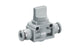 AVENTICS R412005484 Locking Shut-Off Valve Manual Blocking Of Air Supply Mechanical Valve QR1-ASC Series, 2.5mm
