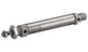 AVENTICS 0822032202 Pneumatic Piston Rod Cylinder - 16mm Bore, 25mm Stroke, MNI Series, Double Acting