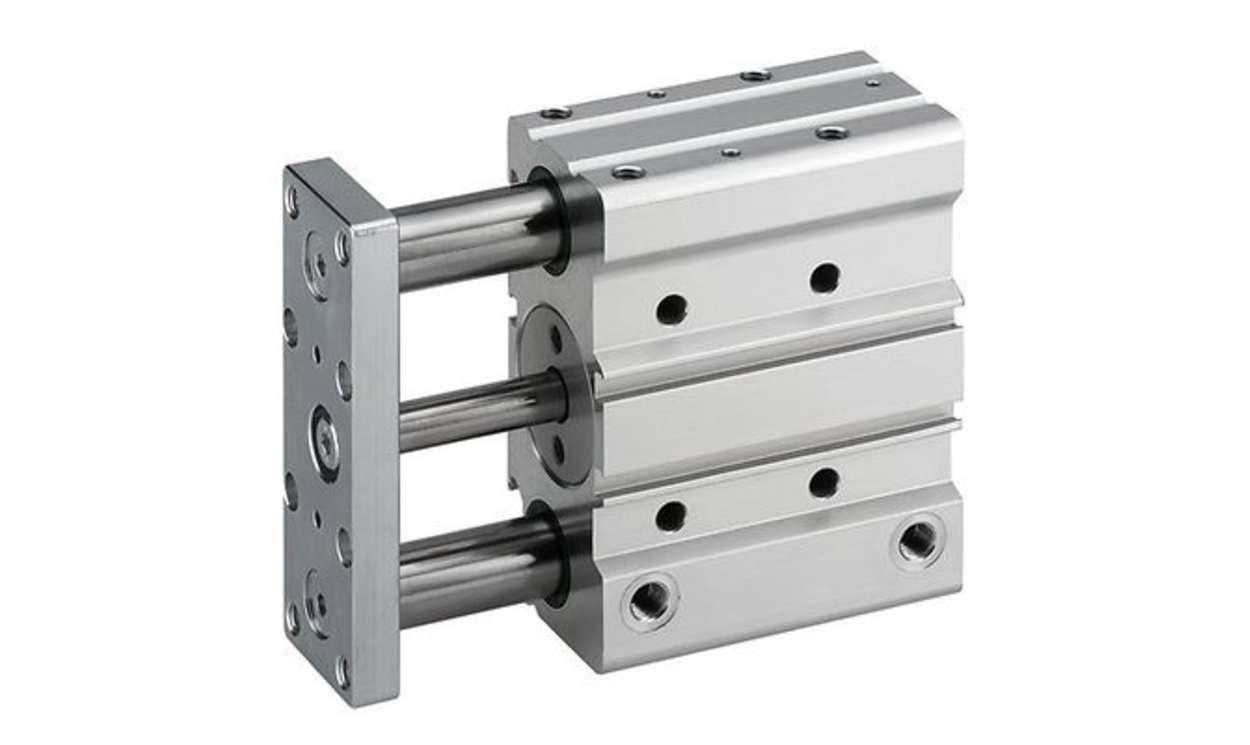 AVENTICS 0822061005 Pneumatic Guided Cylinder - , 16mm Bore, 75mm Stroke, GPC Series, Double Acting - generaltechuae