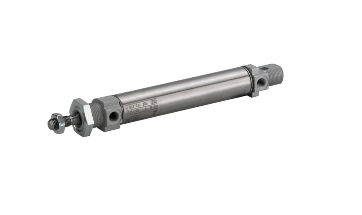 AVENTICS 0822330204 Roundline Cylinder - , 10mm Bore, 80mm Stroke, MNI Series, Double Acting - generaltechuae
