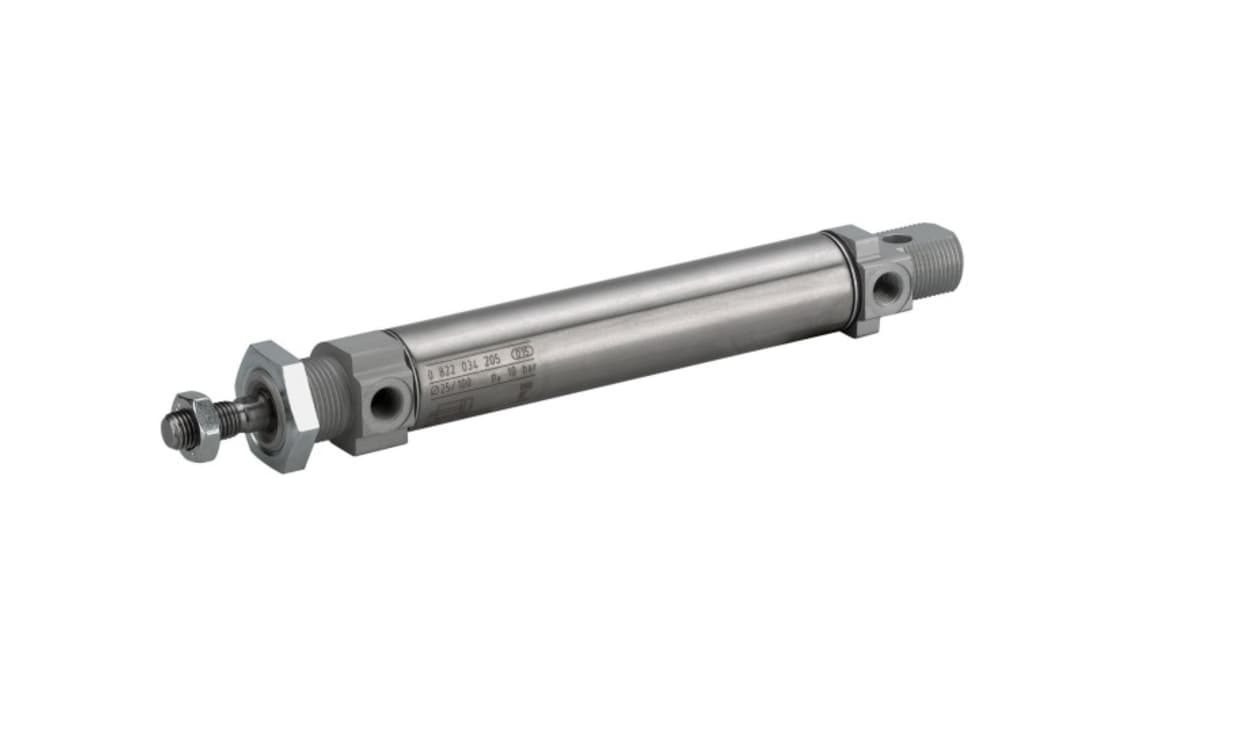 AVENTICS 0822331206 Roundline Cylinder - , 12mm Bore, 125mm Stroke, MNI Series, Double Acting - generaltechuae