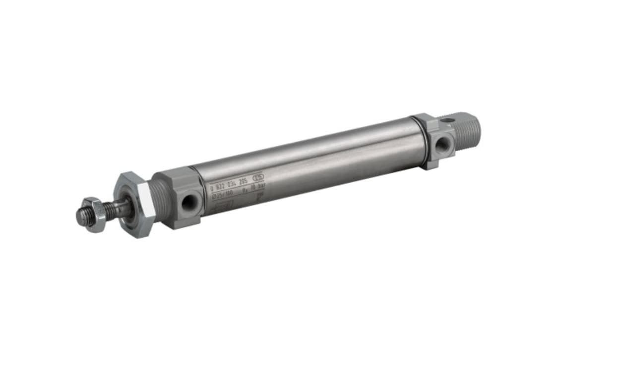AVENTICS 0822333455 Roundline Cylinder - , 20mm Bore, 100mm Stroke, MNI Series, Double Acting - generaltechuae