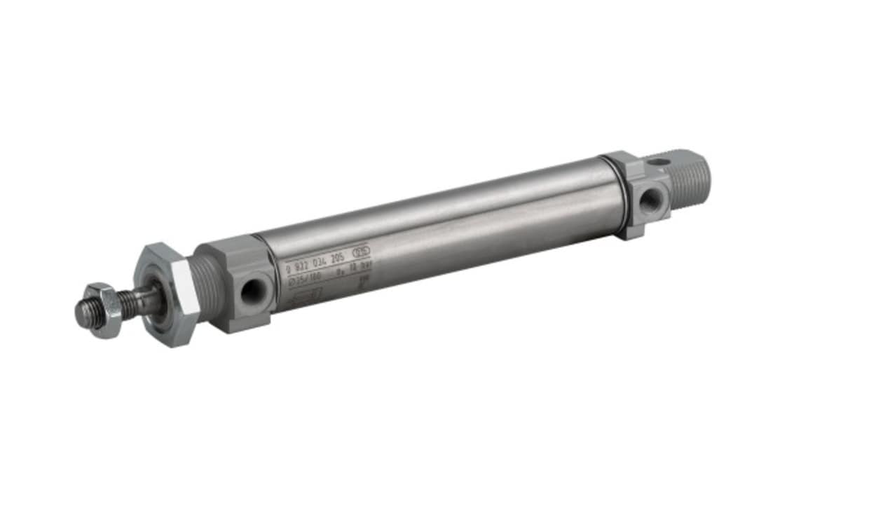 AVENTICS 0822334455 Roundline Cylinder - , 25mm Bore, 10mm Stroke, MNI Series, Double Acting - generaltechuae