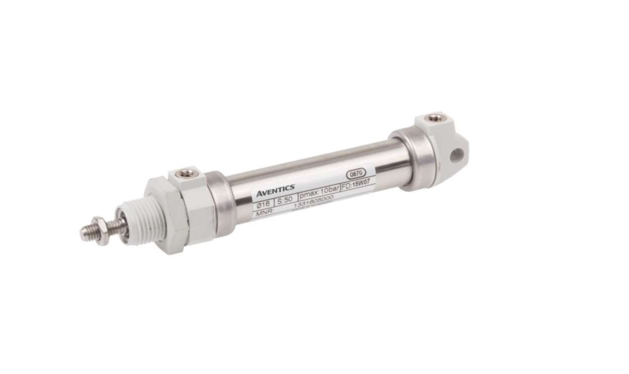 AVENTICS 1332508000 Roundline Cylinder - , 25mm Bore, 80mm Stroke, ICM Series, Double Acting - generaltechuae