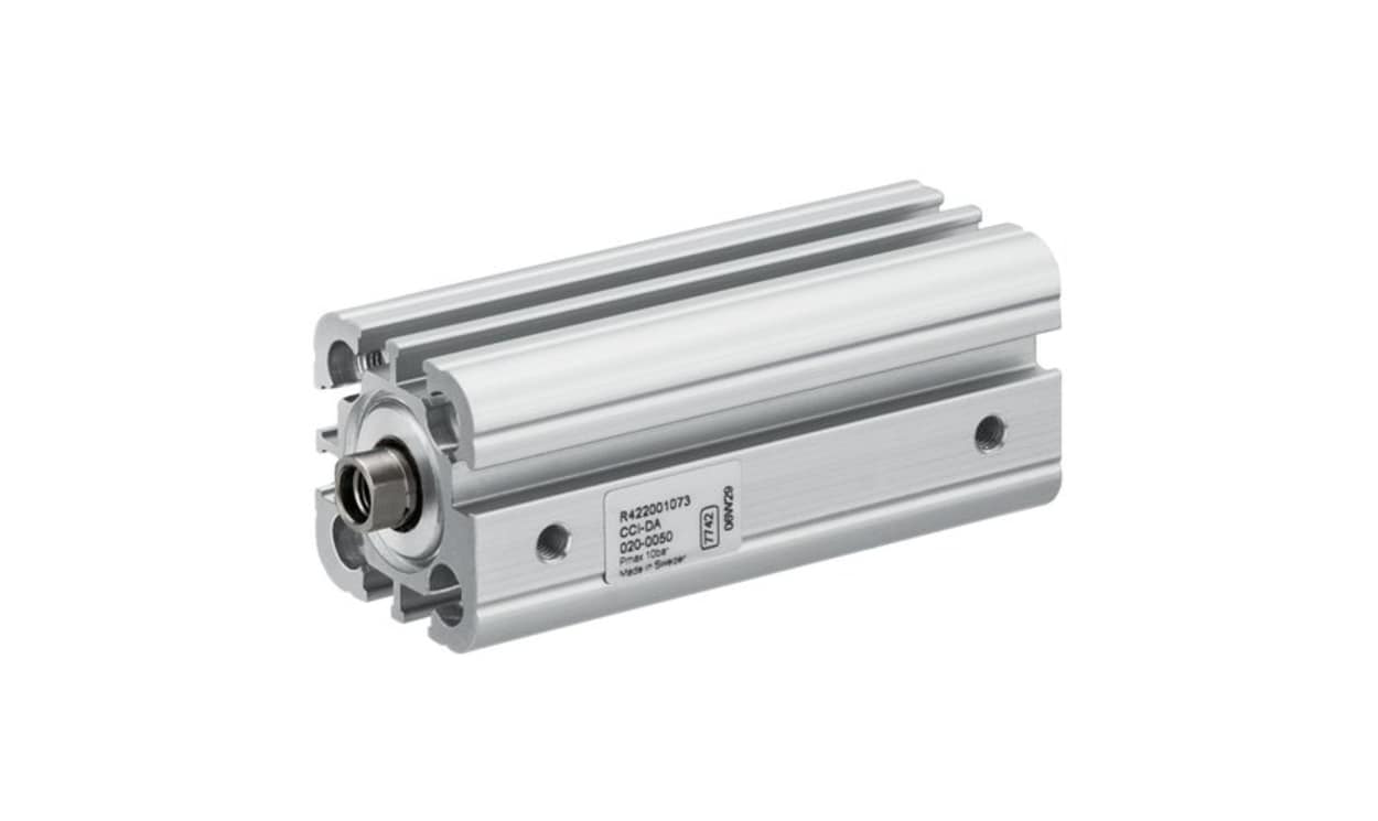 AVENTICS R422001128 Pneumatic Compact Cylinder - 63mm Bore, 150mm Stroke, CCI Series, Double Acting - generaltechuae