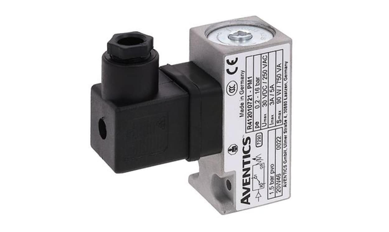 AVENTICS R412010718 Pressure Sensor 80bar, 12 → 125V dc, IP65 16 bar