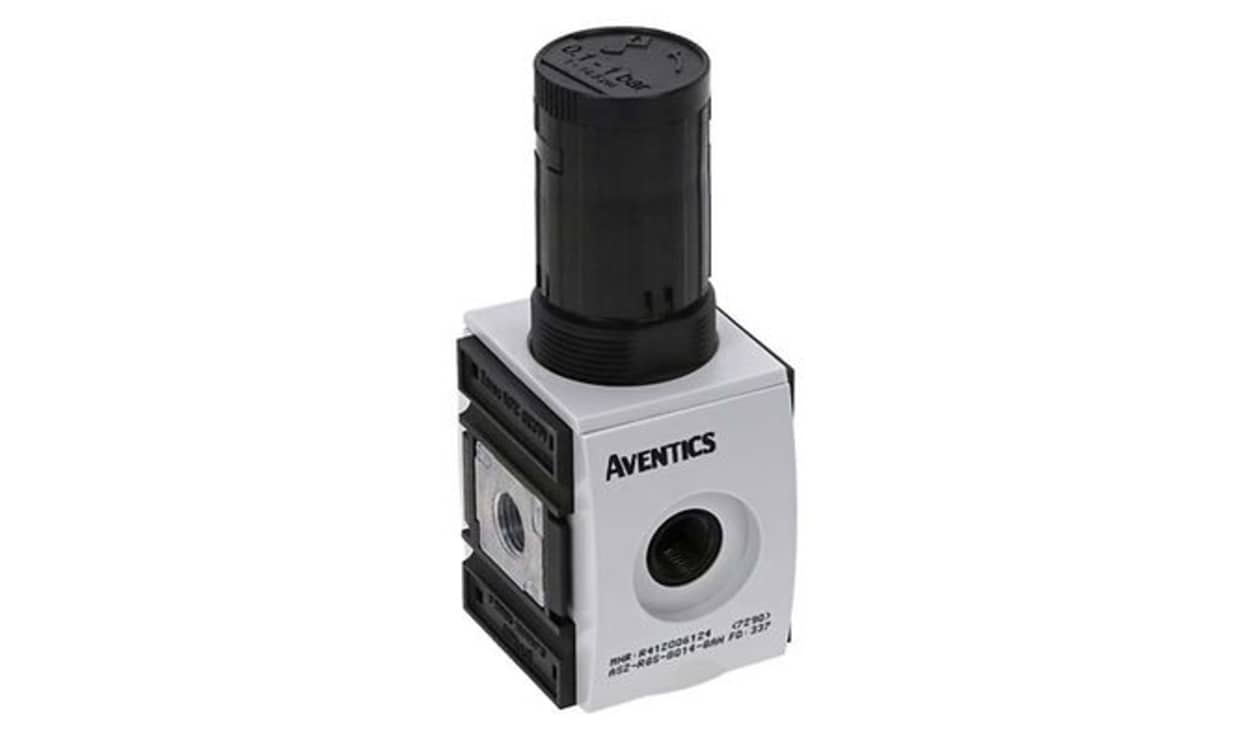 AVENTICS R412006124 G 1/4 Regulator - 0.1bar to 16bar, 0.25 in, 1bar max. input - generaltechuae