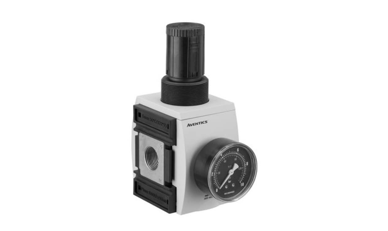 AVENTICS R412009111 G 3/4 Pneumatic Regulator - 0.5bar to 16bar, 3/4in, 16bar max. input - generaltechuae