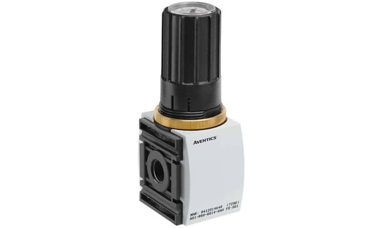AVENTICS R412014643 G 1/4 Regulator - 0.5bar to 12bar, 0.25 in, 8bar max. input - generaltechuae