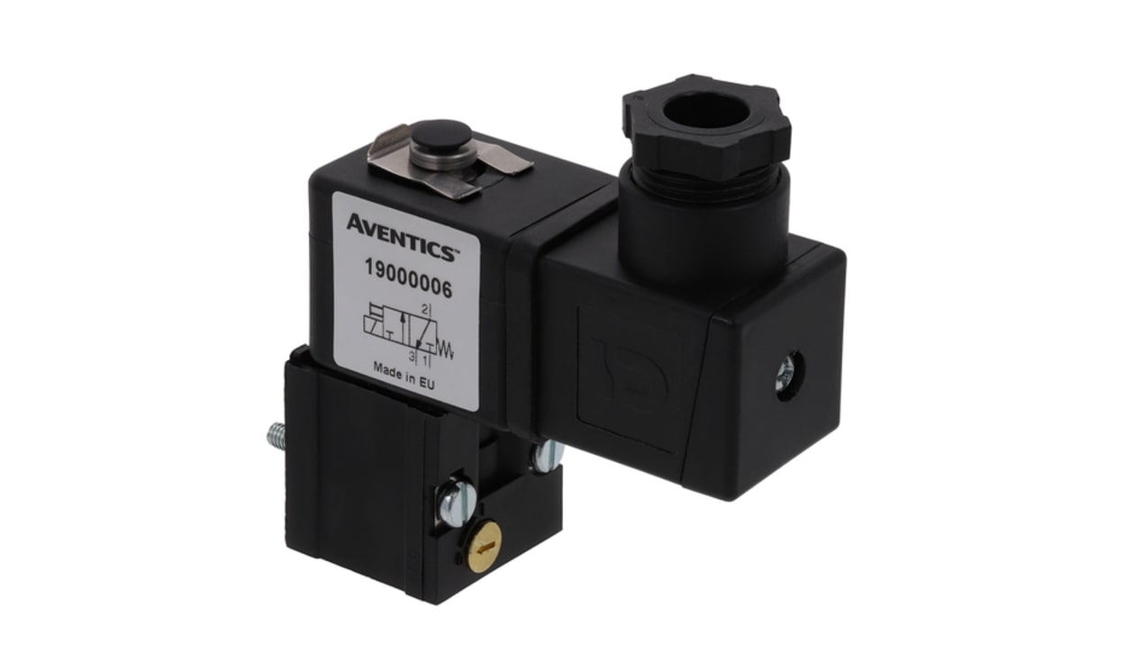 AVENTICS 19000006.24/DC 3/2 Pneumatic Solenoid Valve - Solenoid 190 Series - generaltechuae