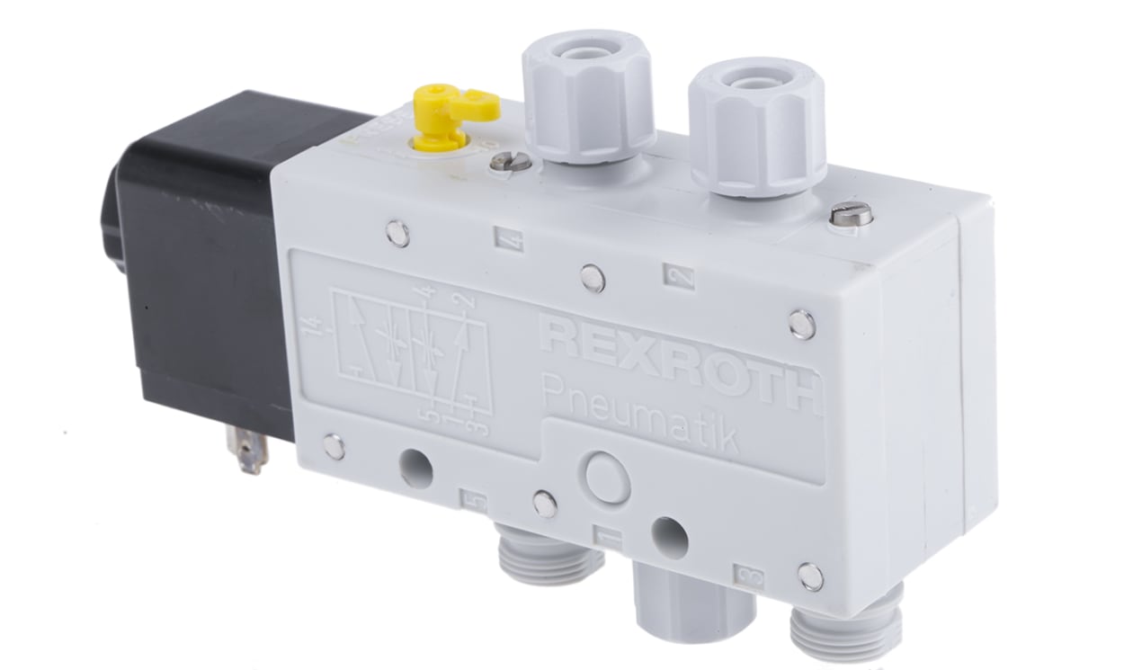 AVENTICS 5727970220 4/2 Pneumatic Solenoid Valve - Solenoid/Spring 57 Series 24V dc - generaltechuae