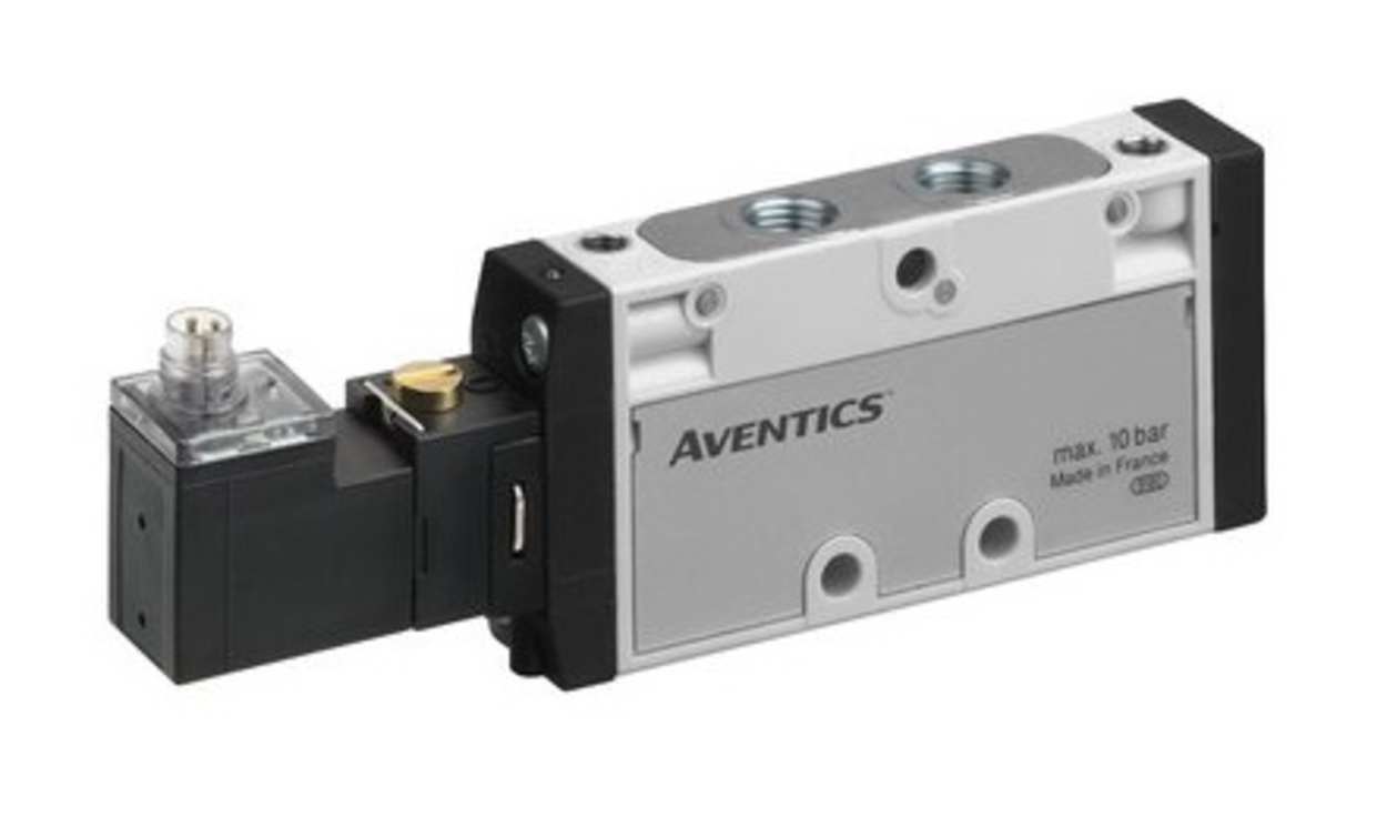 AVENTICS R422100970 5/2 Pneumatic Solenoid Valve - Pilot/Pilot G 1/8 TC08 Series 24V dc - generaltechuae