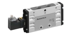AVENTICS R422100989 5/2 Pneumatic Solenoid Valve - Pilot/Spring G 1/4 TC15 Series 24V dc