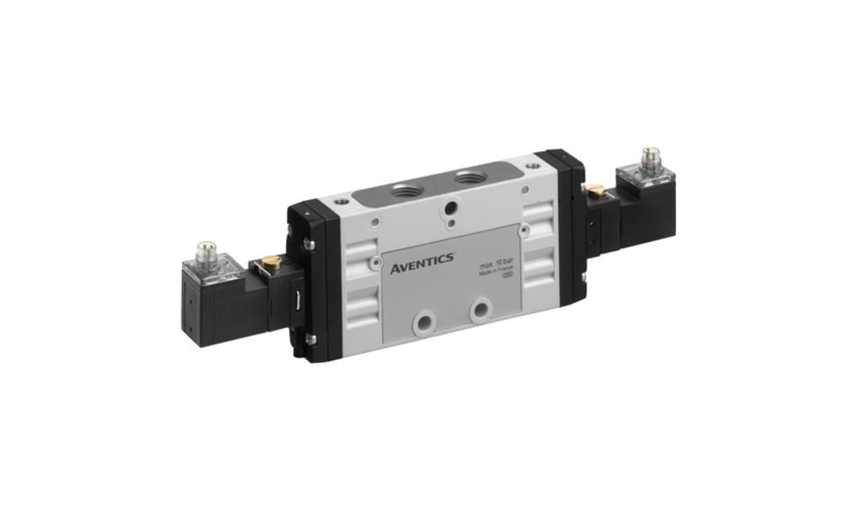 AVENTICS R422100996 5/3 Pneumatic Solenoid Valve - Pilot/Pilot G 1/4 TC15 Series 24V dc - generaltechuae