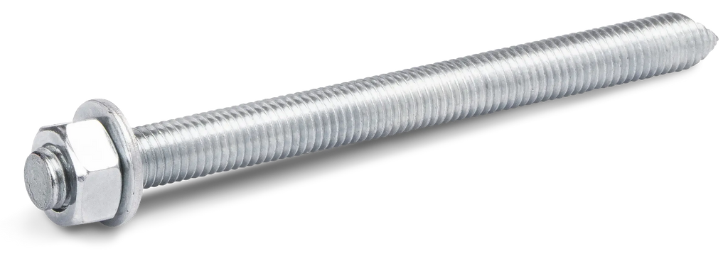 Rawlplug R-STUDS-2030088HDF | Hot-Dip Galvanised Threaded Rod, Flat Head | M20 x 300 mm, class 8.8,  - generaltechuae