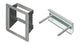 OPTEX FA BEF-TISC-BKT | Controller Panel Mounting Bracket | For TI-SC