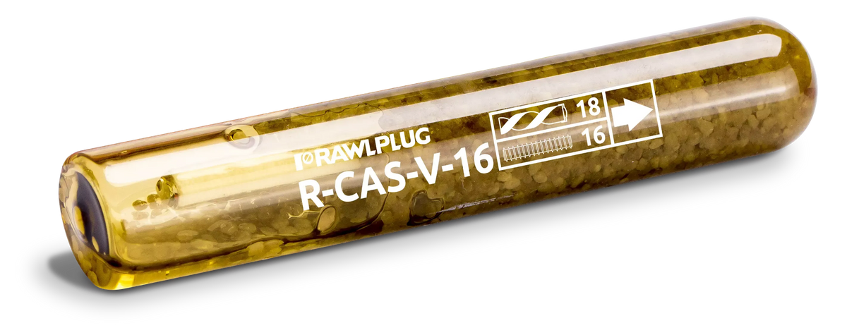 Rawlplug R-CAS-V-24 | R-CAS-V Spin-In Vinylester Capsule Anchor | M24, 6 capsules - generaltechuae