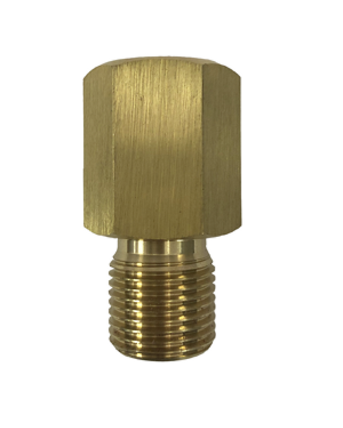 Brannan 39/316/5 | Porous Type Pressure Gauge Snubber | 1/2 in BSP M x F, 304 Stainless Steel - generaltechuae