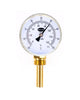 Brannan 31/441/0 | General Purpose Bimetal Dial Thermometer | 63 mm, 0 to +120 °C, 1/2 in BSP back, 100 mm pocket - generaltechuae