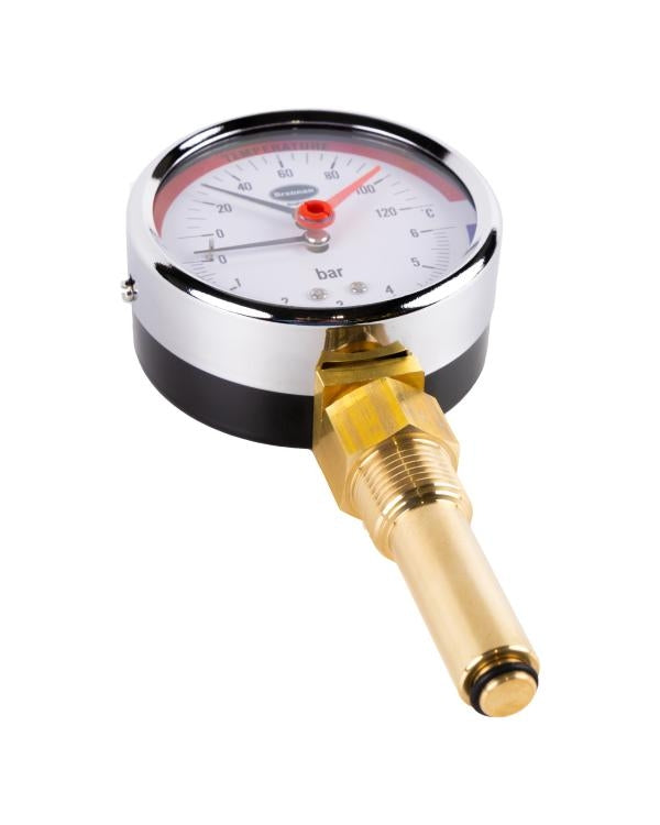 Brannan 35/618/1 | Combined Thermometer & Pressure Gauge | 0 to +120 °C, 0 to 6 bar, Back Entry - generaltechuae (2)