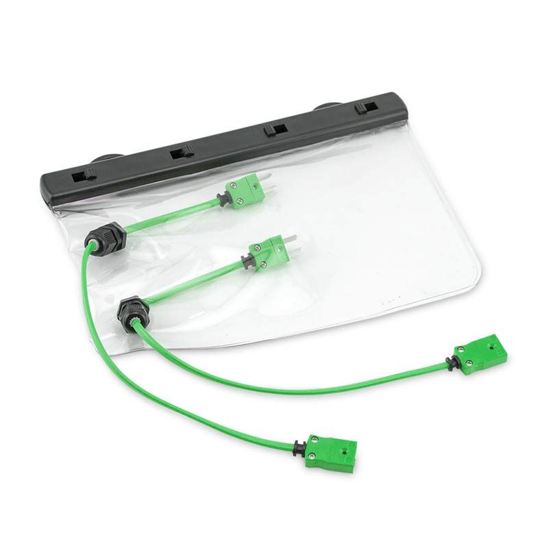 ETI 830-442 | Clear Waterproof Thermometer Pouch | 125 x 230 mm, 2 x K thermocouple - generaltechuae