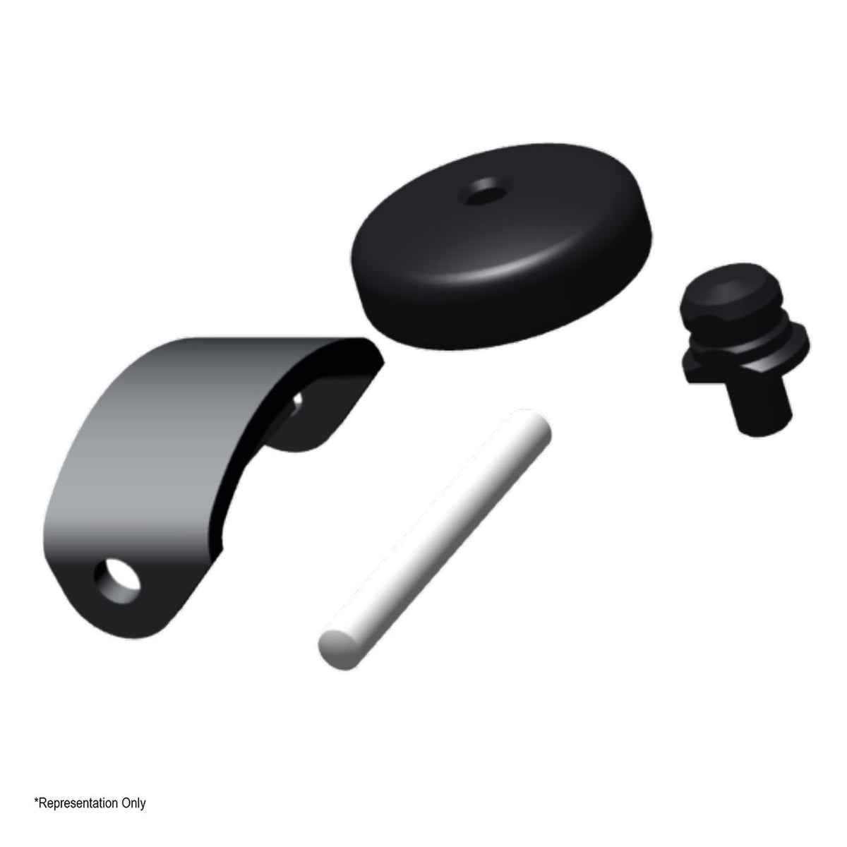 Desoutter INLET BUTTON COMPLETE | Silencer for Grinders and Sanders