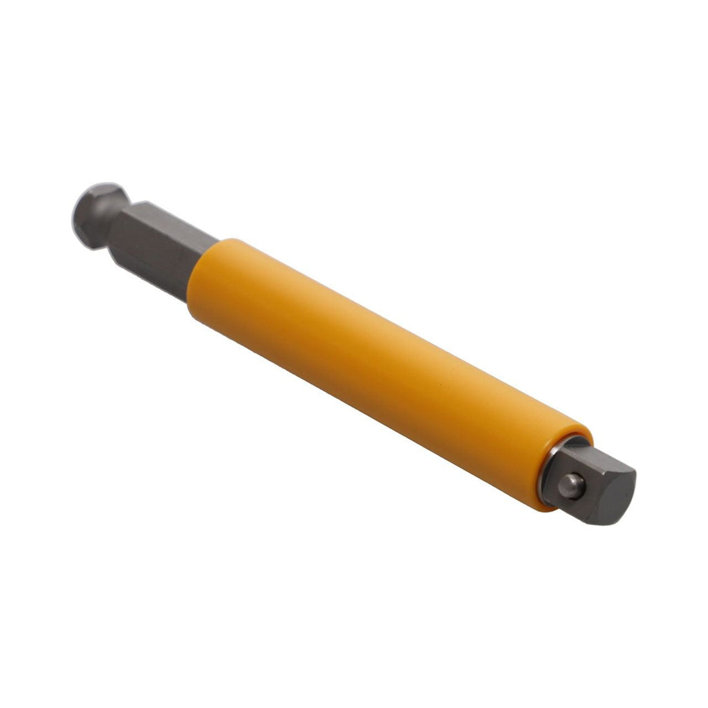 Desoutter Adapter-HEXE7/16-L125-SQ3/8-R-P | 7/16" Hex Rotaction Adapter / Extension | 3/8", Square, 125 mm