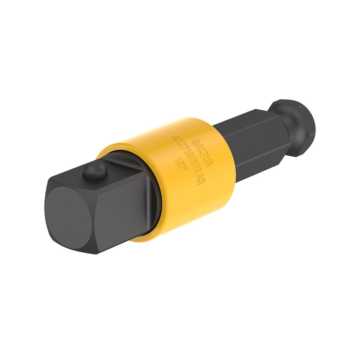 Desoutter Adapter-HEXE7/16-L200-SQ3/8-R-P | 7/16" Hex Rotaction Adapter / Extension | 3/8", Square, 200 mm