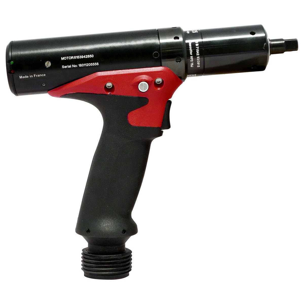 Desoutter ELRT025 P4600 10S | Electric Pulse Pistol Nutrunner | 10-25 Nm, 4600 rpm, 3/8 in Sq