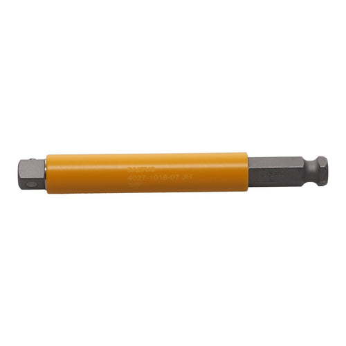 Desoutter Adapter-HEXE7/16-L125-SQ3/8-R-P | 7/16" Hex Rotaction Adapter / Extension | 3/8", Square, 125 mm
