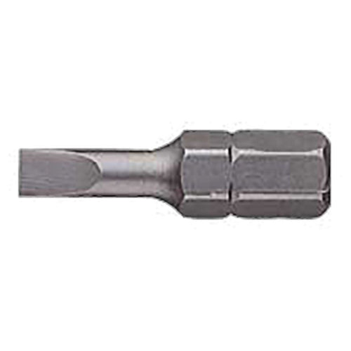 Desoutter INS BIT 1/4 HEX C6.3 SLO4,0x0,6 L25 10PC | 1/4" Hex Insert Bit