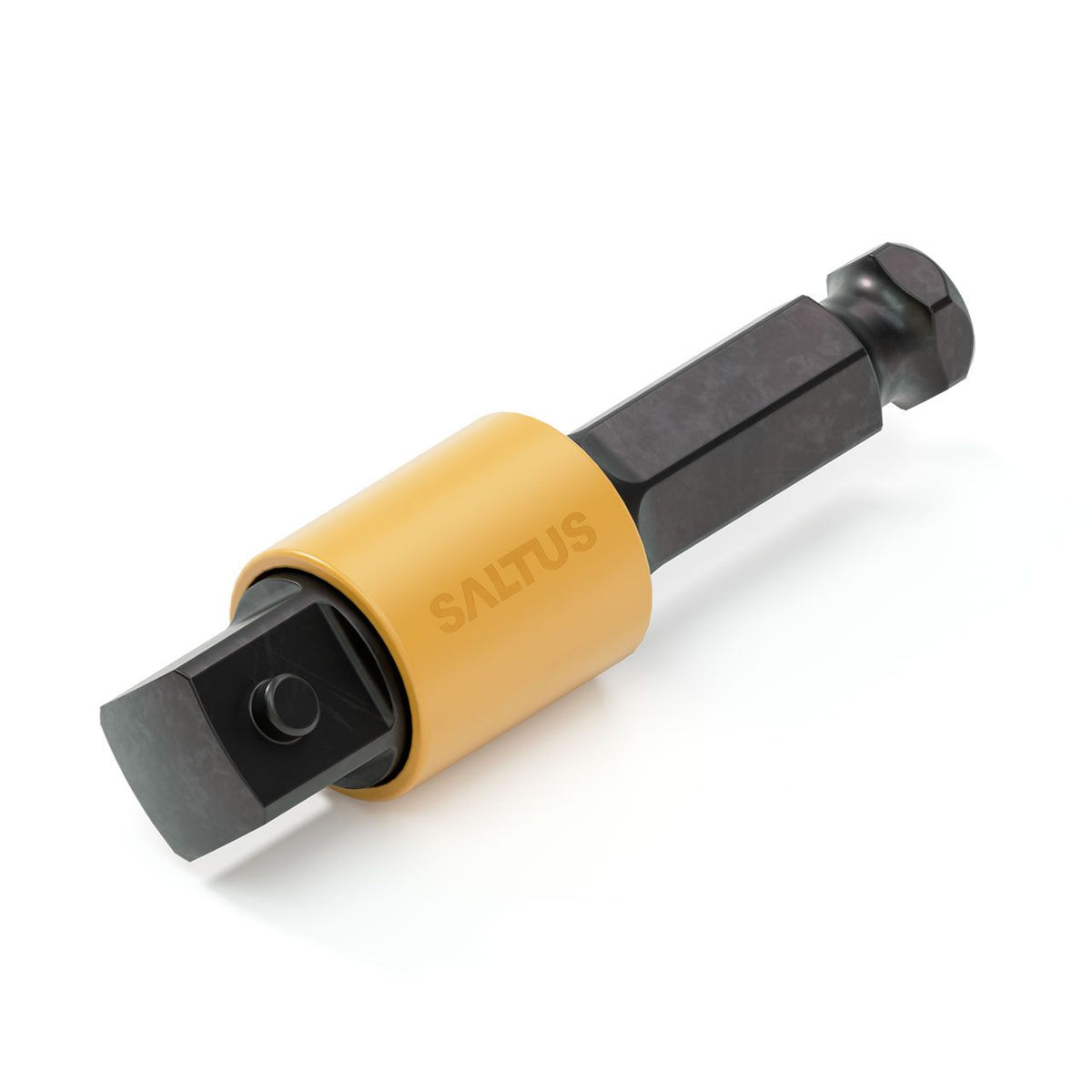Desoutter Adapter-HEXE7/16-L200-SQ3/8-R-P | 7/16" Hex Rotaction Adapter / Extension | 3/8", Square, 200 mm