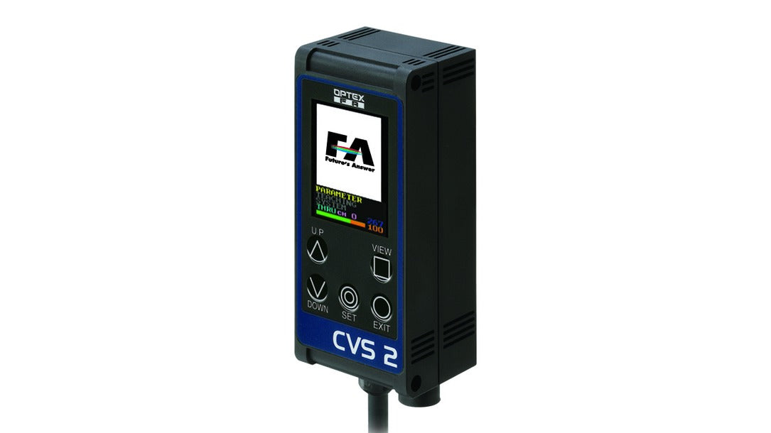 OPTEX FA CVS2-N40-RA | Colour and Pattern Matching Sensor | Macro view, 50-100 mm WD