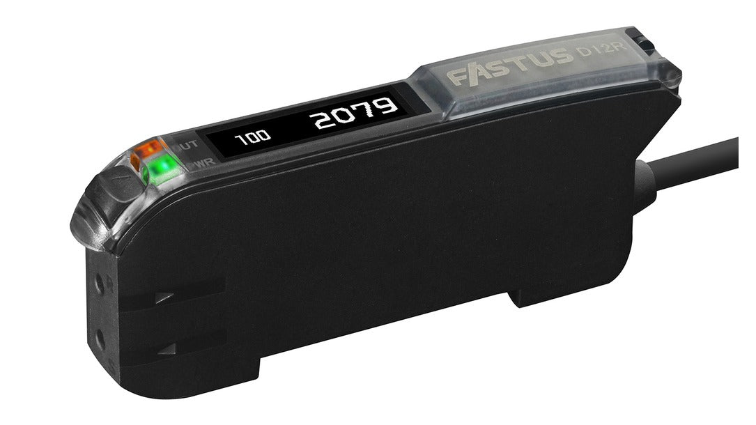 OPTEX FA D12R-TN | Fibre Optic Sensor | NPN, 2 m Cable, OLED Display