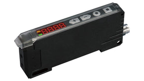 OPTEX FA D1RF-T | Fibre Optic Sensor | NPN/PNP Switchable, 2 m Cable, IP66