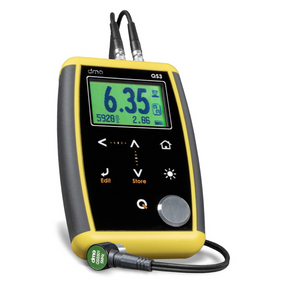 DMQ Ultrasonic wall thickness Gauge | Base Model QS3B | Range: 0.6 to 500mm / 0.025 to 19.999in
