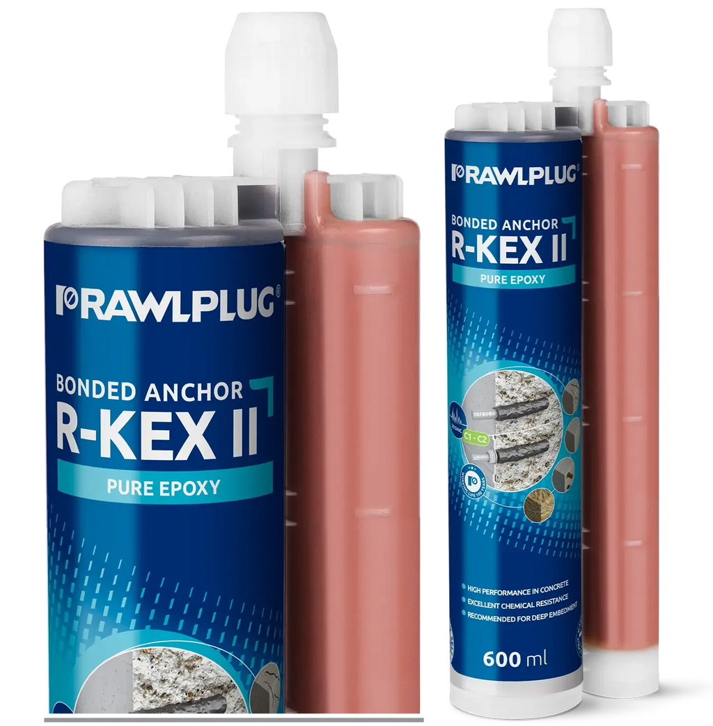Rawlplug R-KEX-II-385 | R-KEX-II 3:1 Epoxy Bonded Anchor | 385 ml cartridge - generaltechuae