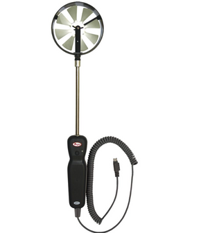 Dwyer Instruments VP1 Probe | 100 mm Vane Thermo-Anemometer Probe with Coilded Cable | For Model 473B - generaltechuae