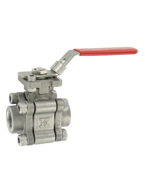 Dwyer Instruments HBV-M07 | 1-1/2" 3-piece alloy-c ball valve | Cv 120